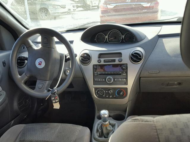 1G8AZ55F26Z108722 - 2006 SATURN ION LEVEL BLACK photo 9