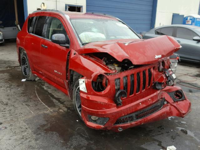 1J4FF47B29D106621 - 2009 JEEP COMPASS SP RED photo 1