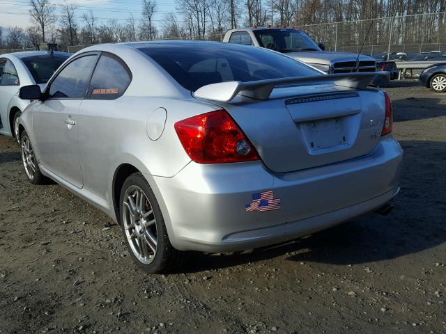 JTKDE177X60136911 - 2006 TOYOTA SCION TC 银色 照片 3