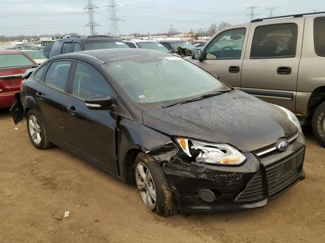 1FADP3F20EL421820 - 2014 FORD FOCUS SE BLACK photo 1