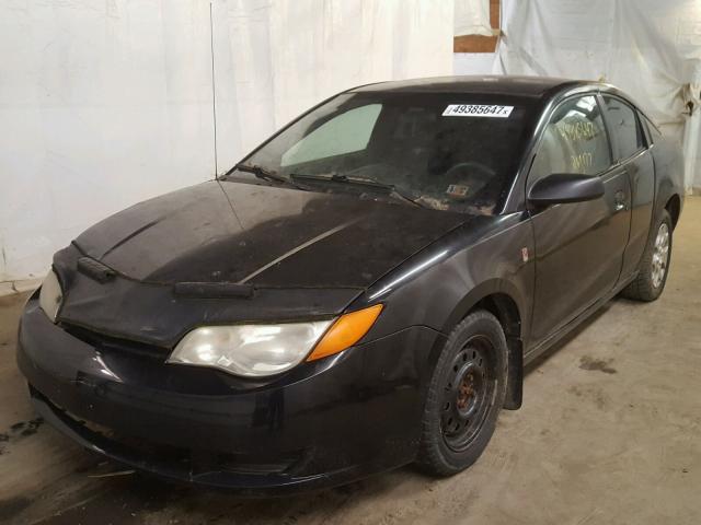 1G8AM12F93Z166110 - 2003 SATURN ION LEVEL BLACK photo 2