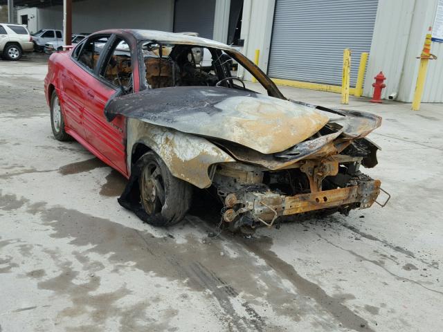 1G2NE52T3XC574150 - 1999 PONTIAC GRAND AM S 红色 照片 1