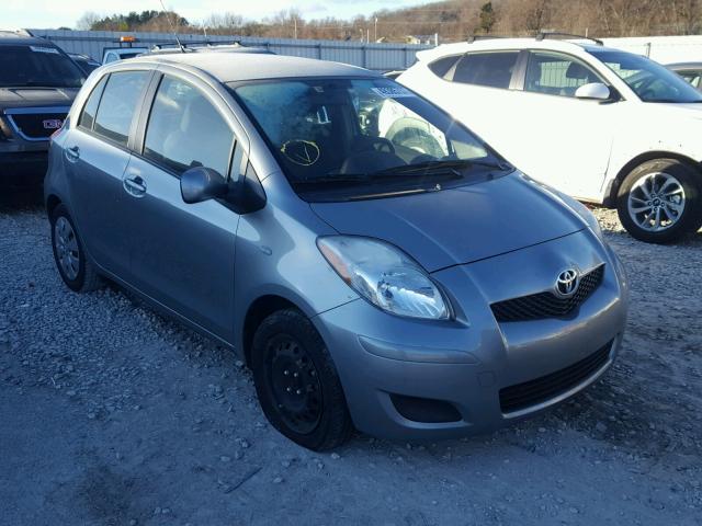 JTDKT903995232952 - 2009 TOYOTA YARIS SILVER photo 1