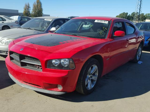 2B3KA53H26H499684 - 2006 DODGE CHARGER R/ RED photo 2