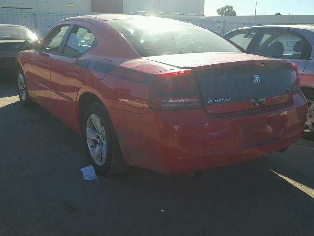 2B3KA53H26H499684 - 2006 DODGE CHARGER R/ RED photo 3