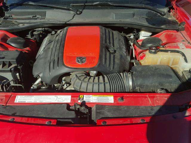 2B3KA53H26H499684 - 2006 DODGE CHARGER R/ RED photo 7