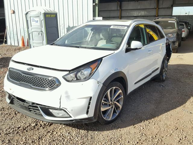 KNDCE3LC7H5051242 - 2017 KIA NIRO EX TO WHITE photo 2