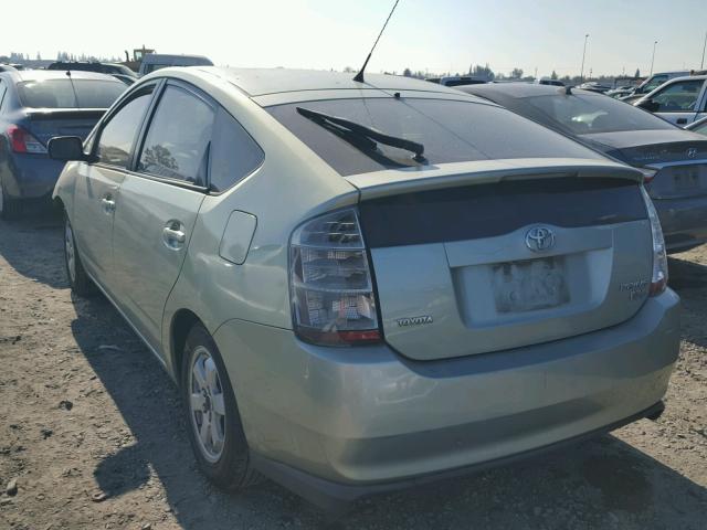 JTDKB20U777607659 - 2007 TOYOTA PRIUS GREEN photo 3