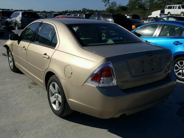 3FAFP07196R207778 - 2006 FORD FUSION SE BEIGE photo 3