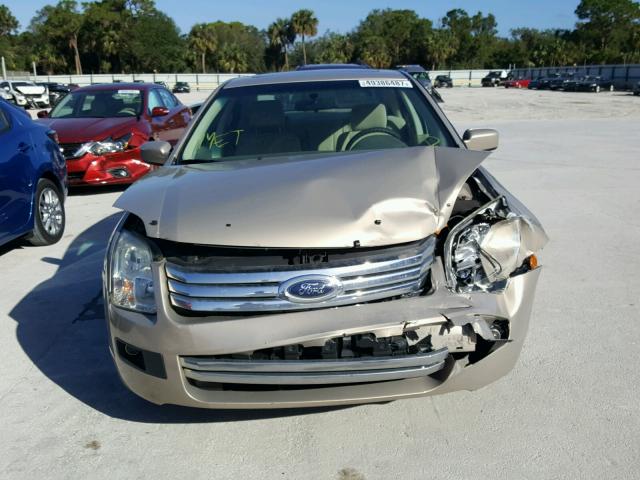 3FAFP07196R207778 - 2006 FORD FUSION SE BEIGE photo 9