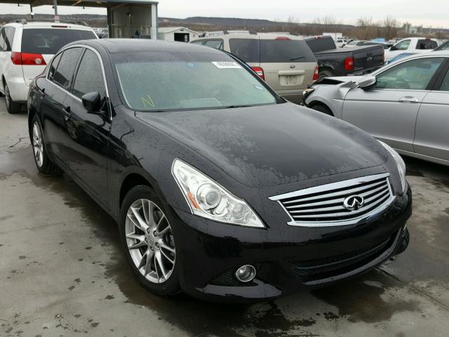 JN1CV6AP9DM302448 - 2013 INFINITI G37 BASE BLACK photo 1