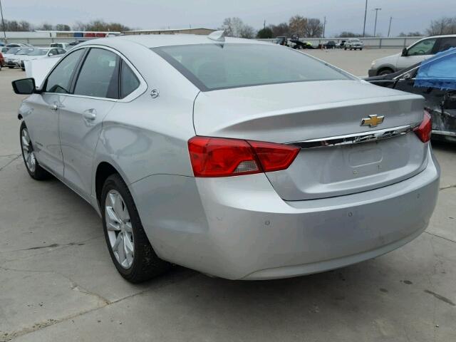 2G1105SA4G9178350 - 2016 CHEVROLET IMPALA LT SILVER photo 3