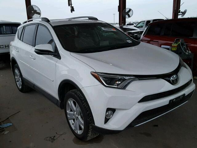 2T3WFREV8HW330347 - 2017 TOYOTA RAV4 XLE WHITE photo 1