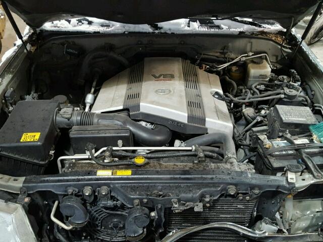 JT3HT05J7Y0093918 - 2000 TOYOTA LAND CRUIS GRAY photo 7