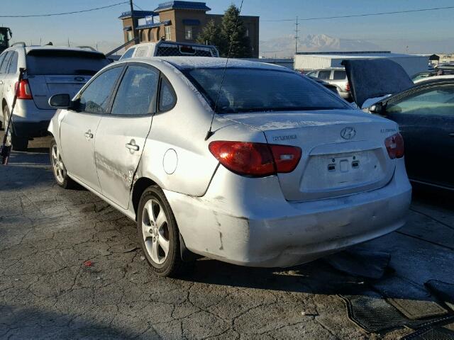 KMHDU46D37U110692 - 2007 HYUNDAI ELANTRA GL GRAY photo 3