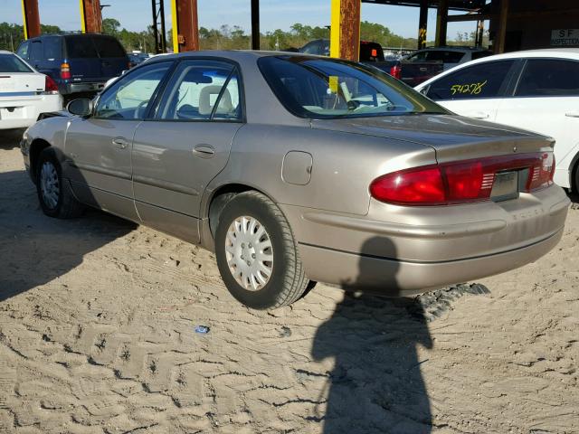 2G4WB52K811118850 - 2001 BUICK REGAL LS TAN photo 3