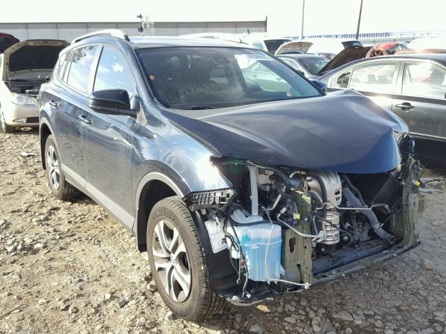 2T3BFREVXHW644225 - 2017 TOYOTA RAV4 LE BLUE photo 1