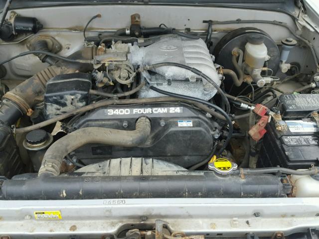 5TEWN72N02Z027151 - 2002 TOYOTA TACOMA XTR SILVER photo 7