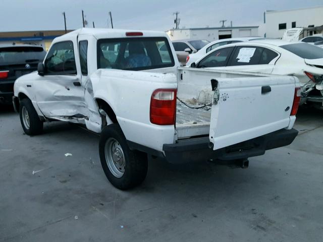 1FTYR14U25PA40509 - 2005 FORD RANGER SUP WHITE photo 3