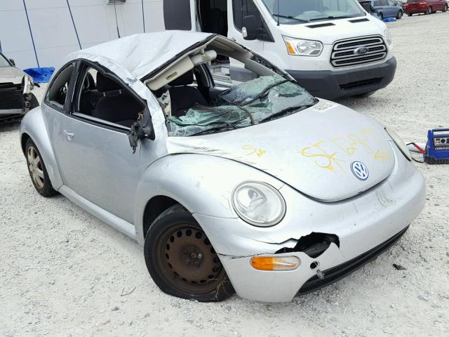 3VWBK31CX5M418144 - 2005 VOLKSWAGEN NEW BEETLE ვერცხლისფერი ფოტო 1
