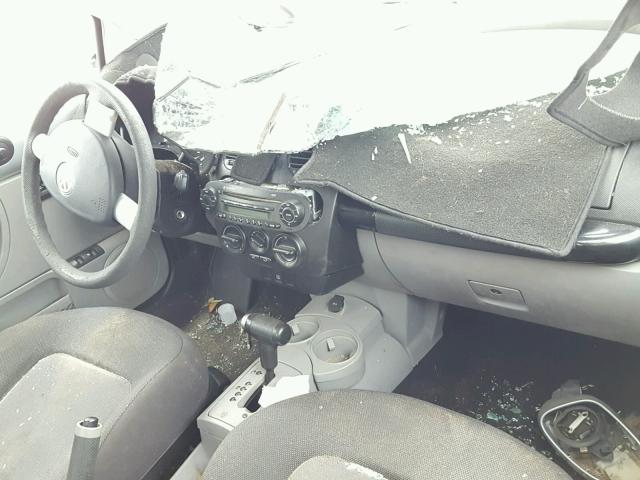 3VWBK31CX5M418144 - 2005 VOLKSWAGEN NEW BEETLE ვერცხლისფერი ფოტო 9