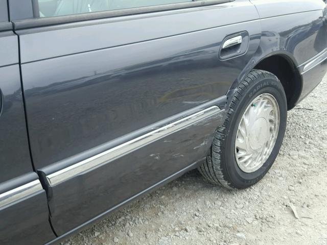 1LNFM97V7WY635923 - 1998 LINCOLN CONTINENTA GRAY photo 9