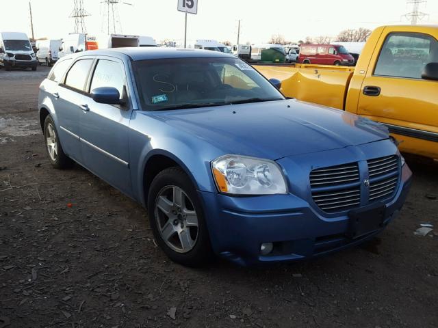 2D4FV47V77H744479 - 2007 DODGE MAGNUM SXT BLUE photo 1