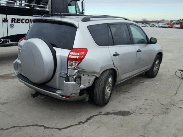 2T3BF4DV0CW188734 - 2012 TOYOTA RAV4 SILVER photo 4