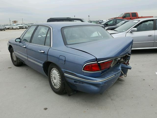 1G4HR52K2XH401917 - 1999 BUICK LESABRE LI BLUE photo 3