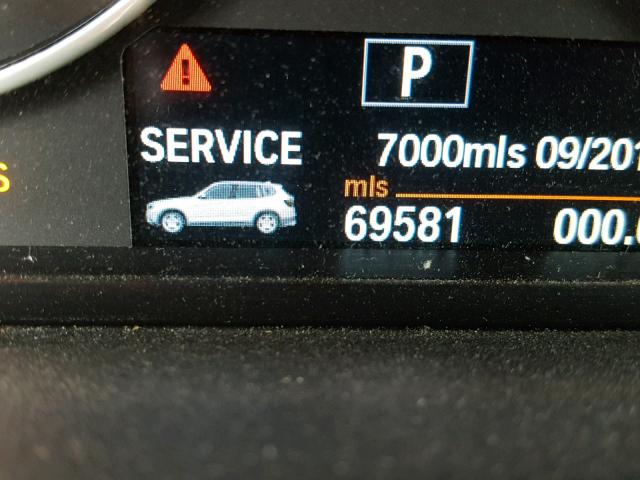 5UXWX7C59BL735176 - 2011 BMW X3 XDRIVE3 BROWN photo 8