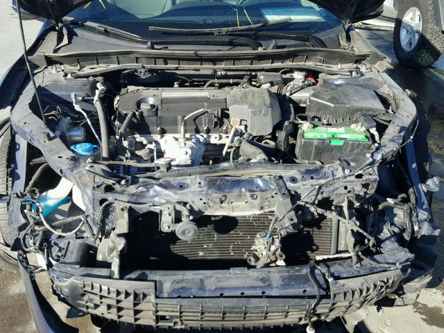 1HGCR2F80DA218274 - 2013 HONDA ACCORD EXL BLUE photo 7