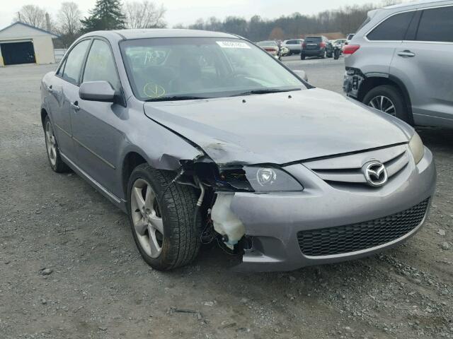 1YVHP80D175M32605 - 2007 MAZDA 6 S GRAY photo 1