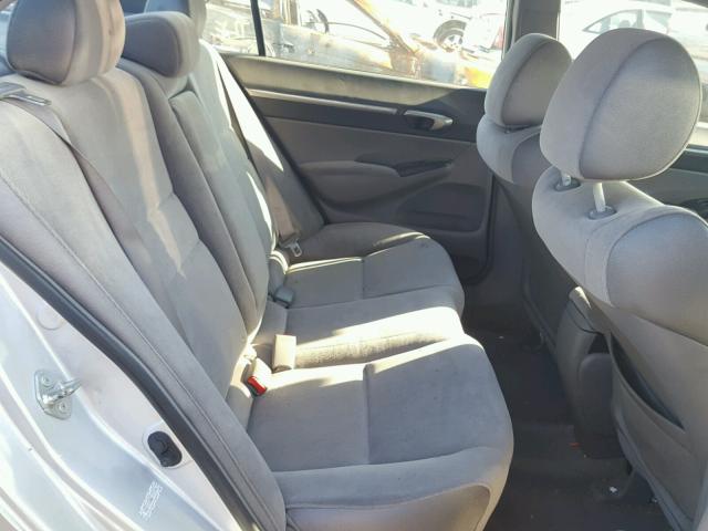 1HGFA16868L075016 - 2008 HONDA CIVIC EX ნაცრისფერი ფოტო 6