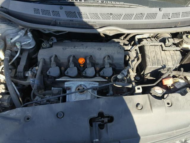 1HGFA16868L075016 - 2008 HONDA CIVIC EX ნაცრისფერი ფოტო 7