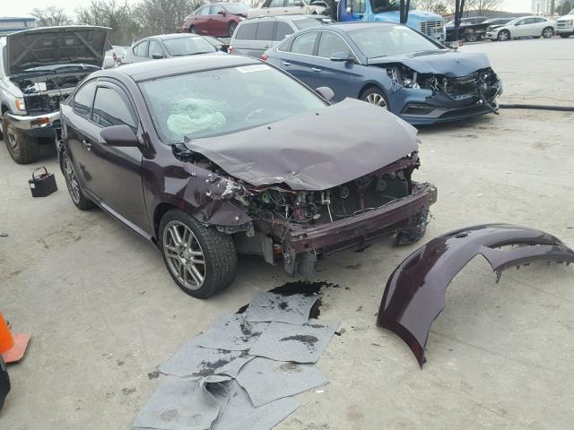 JTKDE177950003362 - 2005 TOYOTA SCION TC 栗色 照片 1