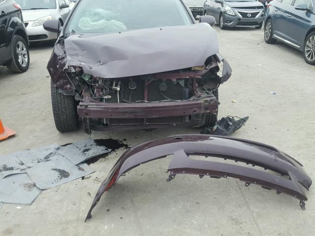 JTKDE177950003362 - 2005 TOYOTA SCION TC 栗色 照片 9