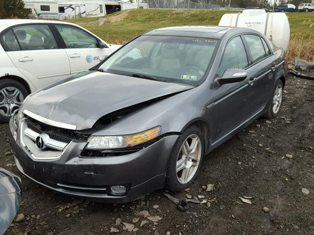 19UUA66298A015369 - 2008 ACURA TL GRAY photo 2