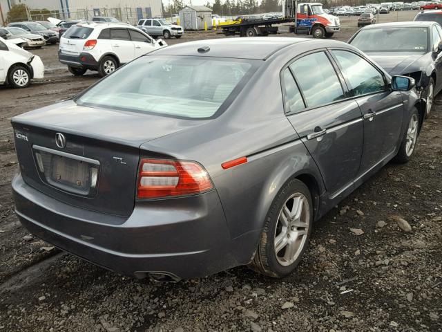 19UUA66298A015369 - 2008 ACURA TL GRAY photo 4