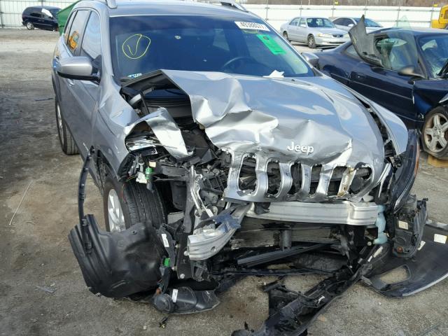 1C4PJLCB2FW631347 - 2015 JEEP CHEROKEE L GRAY photo 9