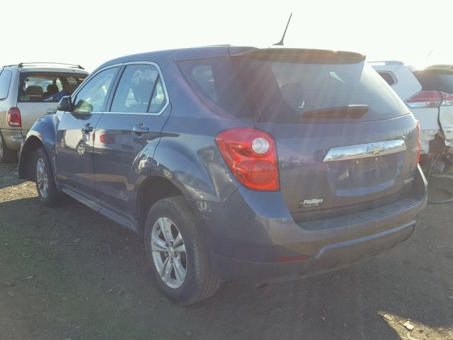 2GNALAEK1E6350545 - 2014 CHEVROLET EQUINOX LS GRAY photo 3