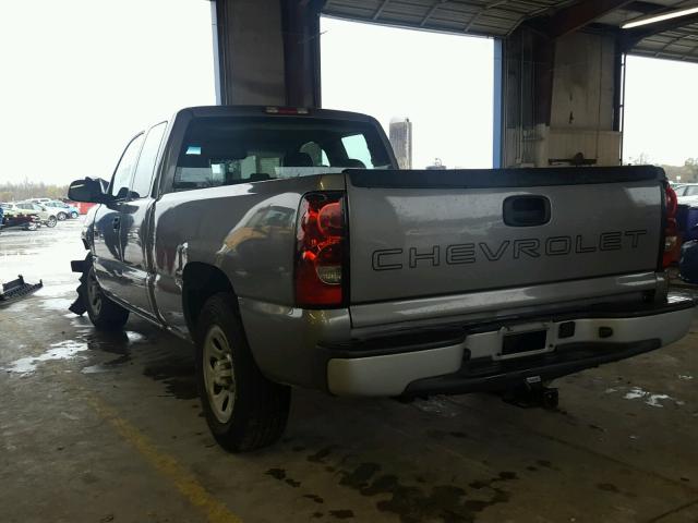 1GCEC19X26Z281208 - 2006 CHEVROLET SILVERADO GRAY photo 3