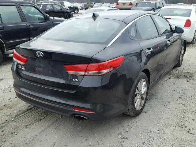 5XXGU4L32HG162027 - 2017 KIA OPTIMA EX BLACK photo 4