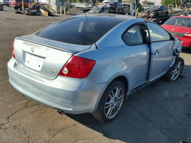 JTKDE177960077852 - 2006 TOYOTA SCION TC 蓝色 照片 4