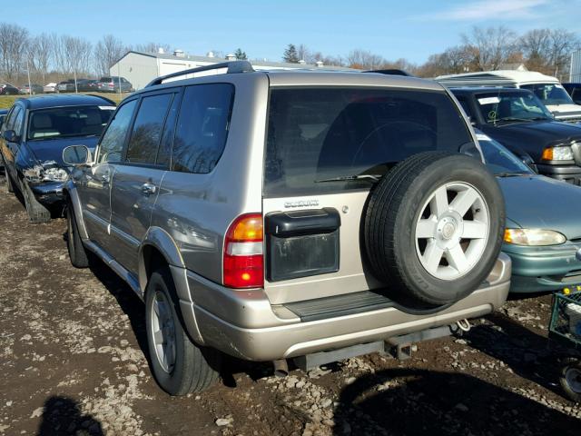 JS3TX92VX34101325 - 2003 SUZUKI XL7 PLUS BEIGE photo 3