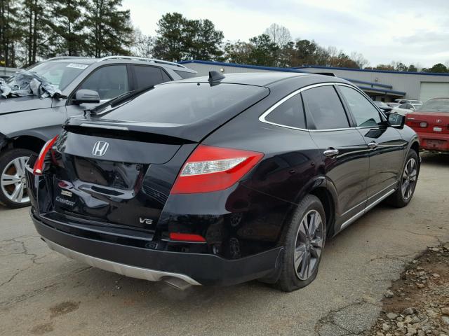 5J6TF1H52FL000567 - 2015 HONDA CROSSTOUR BLACK photo 4