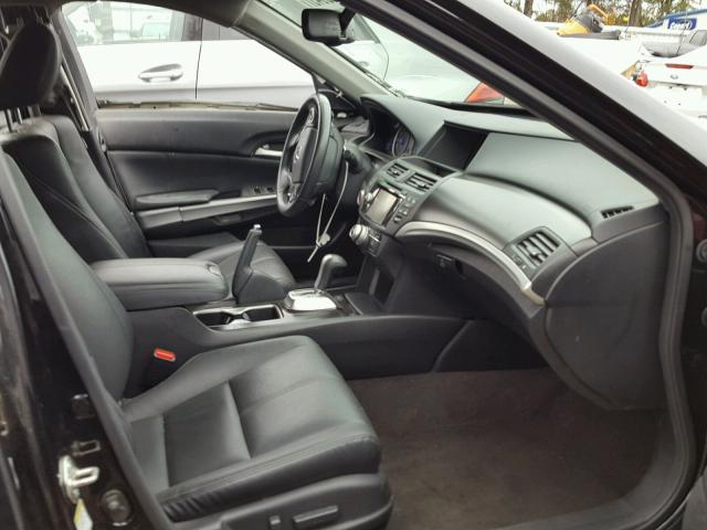 5J6TF1H52FL000567 - 2015 HONDA CROSSTOUR BLACK photo 5