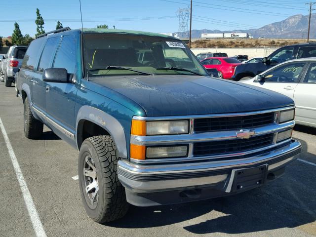 3GNFK16R4VG127375 - 1997 CHEVROLET SUBURBAN K GREEN photo 1