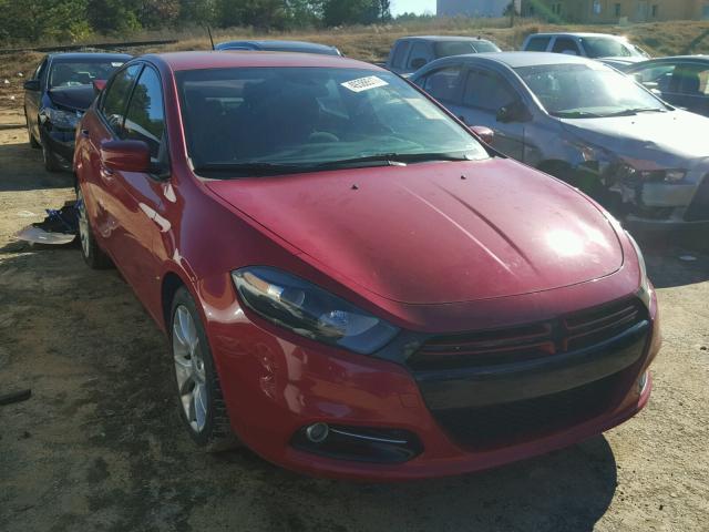 1C3CDFBAXDD223787 - 2013 DODGE DART SXT RED photo 1