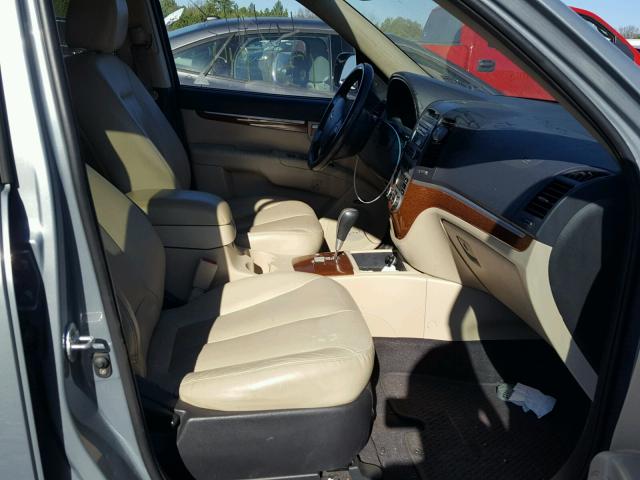 5NMSH13E38H203300 - 2008 HYUNDAI SANTA FE S 蓝色 照片 5