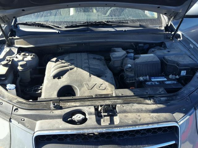 5NMSH13E38H203300 - 2008 HYUNDAI SANTA FE S 蓝色 照片 7